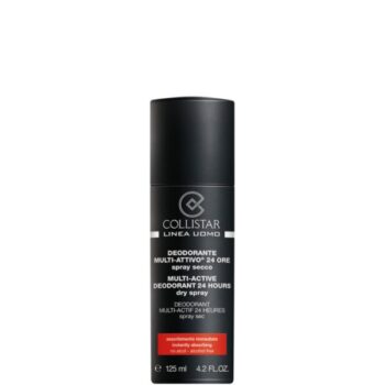 Collistar Uomo - Deodorante Multi-Attivo 24 Ore Spray Secco 125 ml