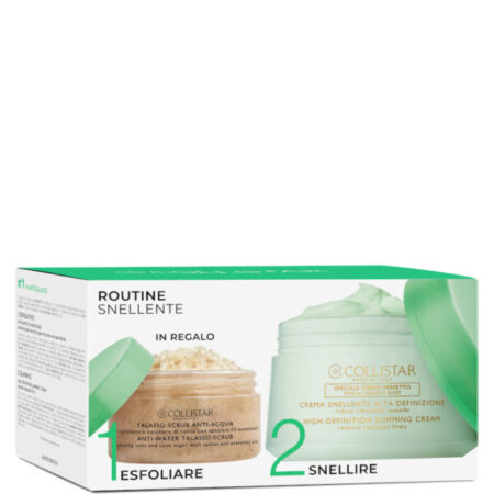 Collistar - Promozione Maxi-Taglia Crema Snellente Alta Definizione 400 ml + IN REGALO Talasso-Scrub Anti Acqua -150 g