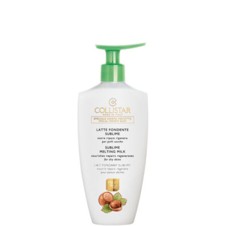 Collistar - Maxi-Taglia Latte Fondente Sublime con Olio di Nocciola Italiana per pelli secche - 400 ml