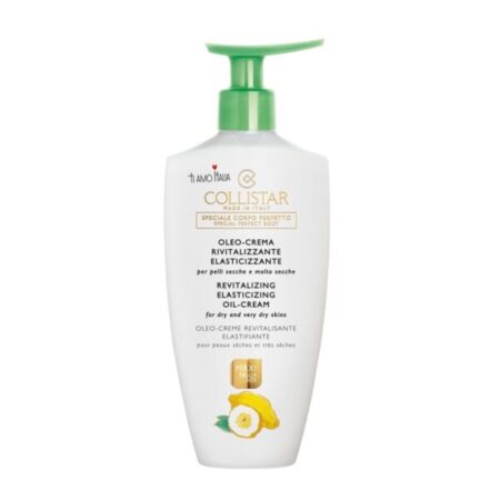 Collistar - Maxi-Taglia Oleo-Crema Rivitalizzante Elasticizzante con estratto di Cedro del Garda per pelli secche e molto secche - 400 ml