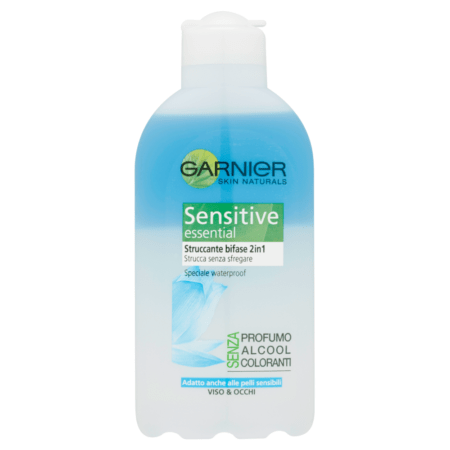 GARNIER Sensitive Essential Struccante Delicato Viso E Occhi Bifase 200Ml