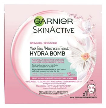 GARNIER HYDRA BOMB Maschera in Tessuto Super Idratante Lenitiva per pelli secche e sensibili