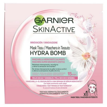 GARNIER HYDRA BOMB Maschera in Tessuto Super Idratante Lenitiva per pelli secche e sensibili