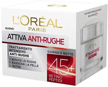 L'Oréal Dermo Expertise Attiva Anti-Rughe Crema Intensiva 50 Ml 45+