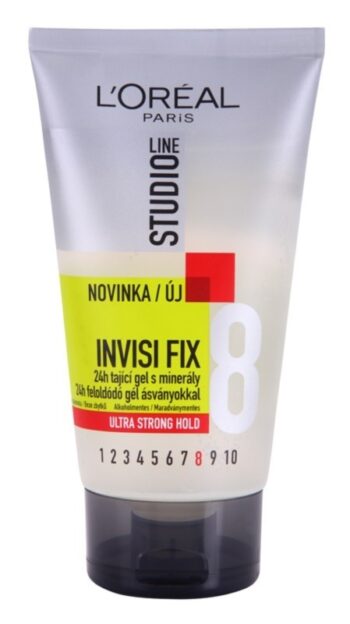 L'Oréal Studio Line Gel Studio Line Mineral Fx Invisi' Fissaggio Forte 150 Ml