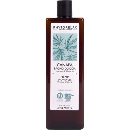 PHYTORELAX - CANAPA BAGNO DOCCIA - IDRATANTE & RILASSANTE 500 ml