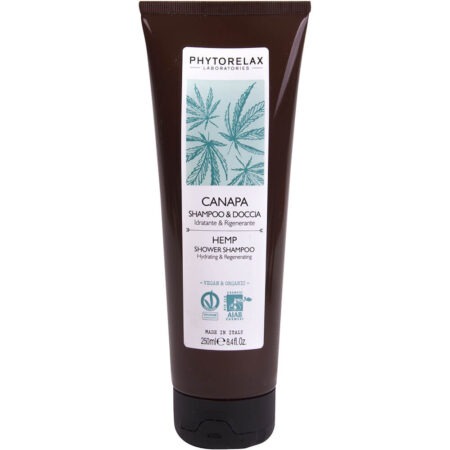 PHYTORELAX - CANAPA SHAMPOO DOCCIA - IDRATANTE E RIGENERANTE 250 ml