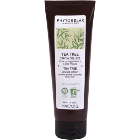 PHYTORELAX - TEA TREE CREMA-GEL S.O.S. - IDRATA, PROTEGGE E LENISCE LA PELLE STRESSATA 125 ml