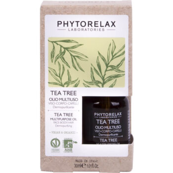 PHYTORELAX - TEA TREE OLIO MULTIUSO - VISO - CORPO - CAPELLI - DERMOPURIFICANTE 30 ml