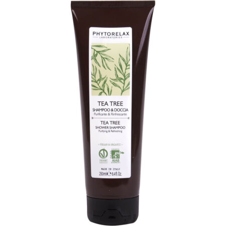 PHYTORELAX - TEA TREE SHAMPOO DOCCIA - PURIFICANTE E RINFRESCANTE 250 ml