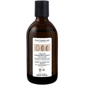PHYTORELAX - MANDORLA OLIO DI MANDORLE DOLCI PURO AL 100% PROFUMATO 200 ml