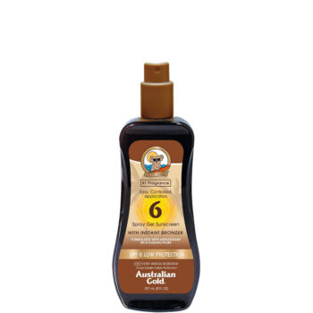 AUSTRALIAN GOLD SPF 6 SPRAY GEL CON BRONZER 237ml