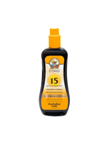 AUSTRALIAN GOLD SPF 15 SPRAY OIL CON CARROT 237ml