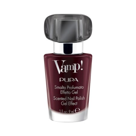 PUPA – Vamp! Smalto Profumato Effetto Gel  - Intrepid Red-black - 9 ml