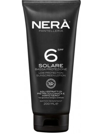 NERÀ - CREMA SOLARE BASSA PROTEZIONE SPF6 200 ML